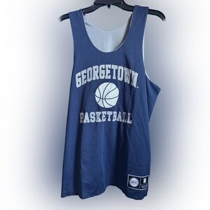 Georgetown University Hoyas Basketball 19Nine Reversible Jersey, Medium
